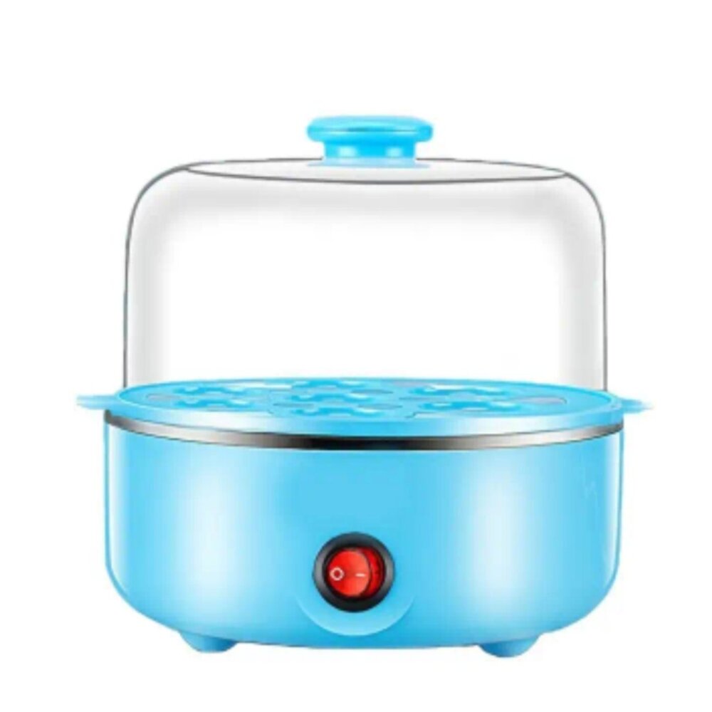 blue 7 egg steamer